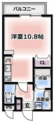 ハイツプランドールⅡの間取り画像