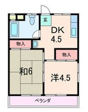 シティハイツ西岡本の間取り画像
