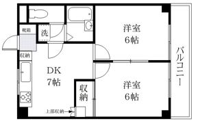 岩瀬マンションの間取り画像