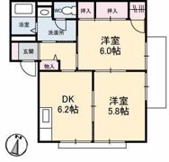 ディアス野上の間取り画像