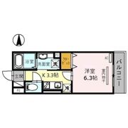 パークサイドメゾン新梅田の間取り画像