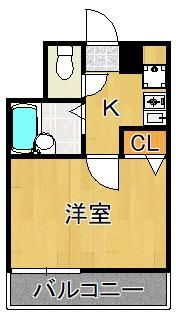エスポワール城野の間取り画像