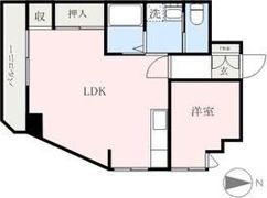 エフ・フラッツ駅前マンションの間取り画像