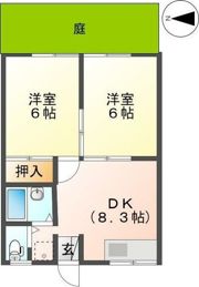 エステートピア伏石の間取り画像