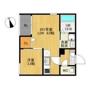 REGALEST NORTH宮城野原の間取り画像