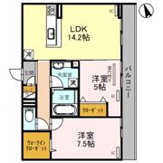 グランコート幸の間取り画像