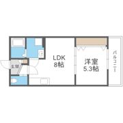 ロイヤルハイツ俊徳道の間取り画像