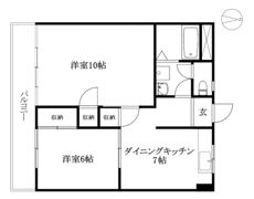 イーストレジデンス大和の間取り画像