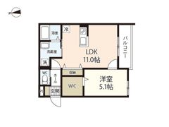 GRACE COURT 青江の間取り画像