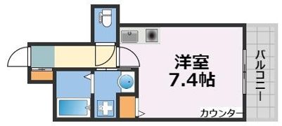 グラート梅田の間取り画像