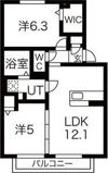 Rassurer lieu ASAHI(ラシュレリュー)の間取り画像