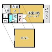 プレアール天神の間取り画像