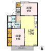セジュール西村 A棟の間取り画像