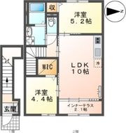 フレグラント・オリーヴの間取り画像