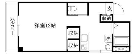 メゾン・カヤマチの間取り画像