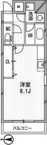 アーデン江坂Ⅱの間取り画像