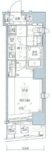 RELUXIA?前仲町の間取り画像