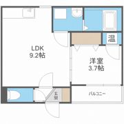 REPOS長瀬の間取り画像