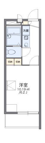 レオパレスアルバⅡの間取り画像