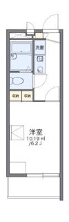 レオパレスアルバⅡの間取り画像