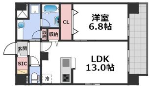 幸court森ノ宮の間取り画像