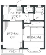 コートビレッジK1・K2の間取り画像