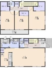 貸家 三鷹市牟礼の間取り画像