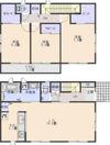 貸家 三鷹市牟礼の間取り画像