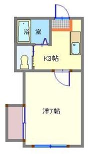 ホワイトキャッスル26番館の間取り画像