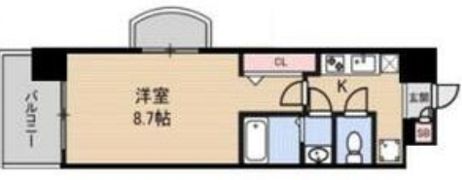 JMFレジデンス大阪淡路（旧：Luxe淡路）の間取り画像