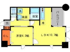 グラン・シャリオ千里中央の間取り画像