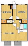 アムールNKIIの間取り画像
