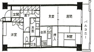 荻窪パークハウスの間取り画像
