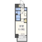 プレサンス天神橋スカイルの間取り画像