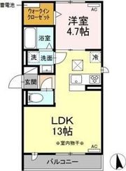 GRAND D-room御器所の間取り画像