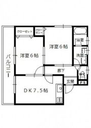 ファミリオ中田の間取り画像