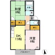 コーポ・シャルンの間取り画像