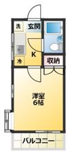 フラワーハイツIの間取り画像