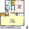 ソレイユ岩戸の間取り画像