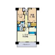 東急ドエル・アルス本厚木パークフロントの間取り画像