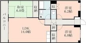 ブルック出水の間取り画像