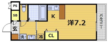 ラポール藤の間取り画像