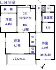 ソフィエの間取り画像