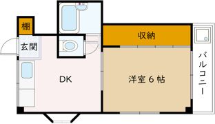 第2岡崎マンションの間取り画像
