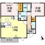 グランディールの間取り画像