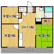 ポジション用勺の間取り画像