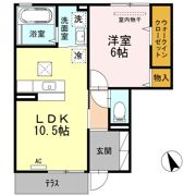ブロッサムガーデンの間取り画像
