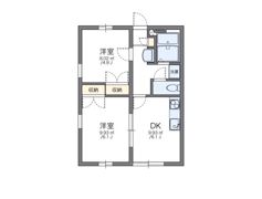 レオパレス堅田の間取り画像