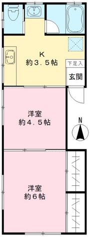 高新ハウスの間取り画像
