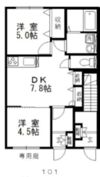 Bonhour Hの間取り画像